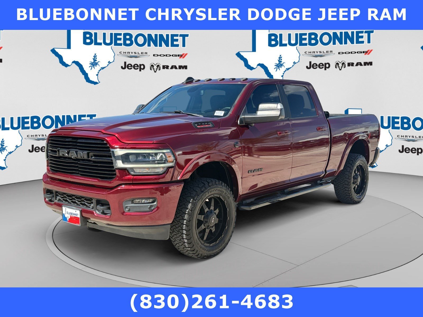 Certified Used 2019 Delmonico Red Pearlcoat Ram Laramie image 1