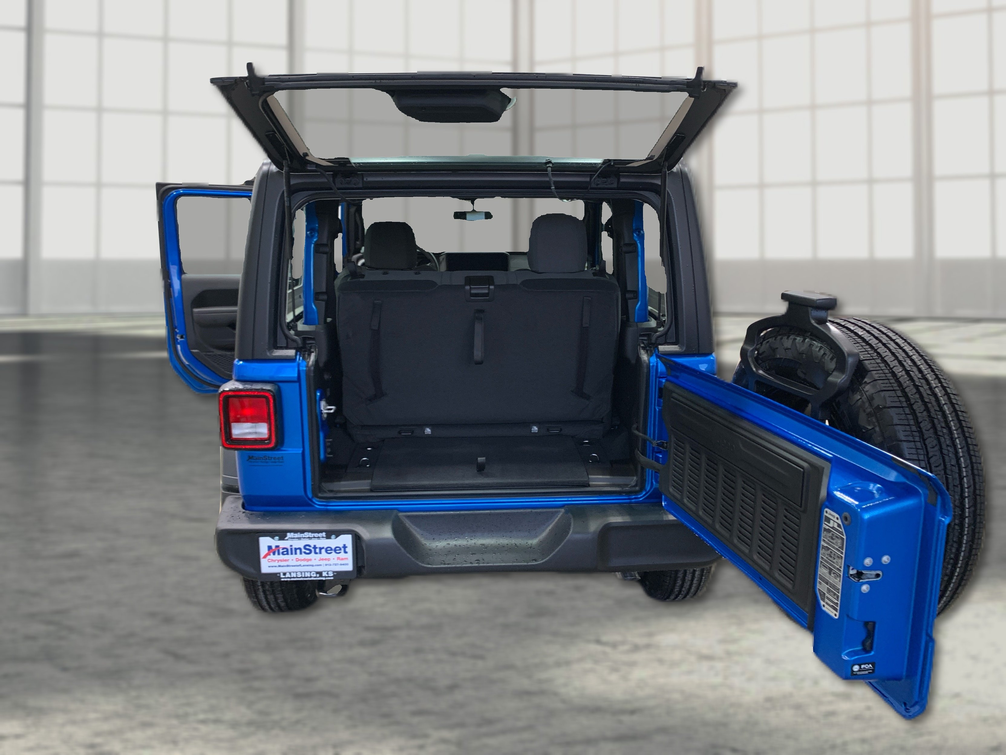 New 2026 Hydro Blue Pearlcoat Jeep Sport image 11