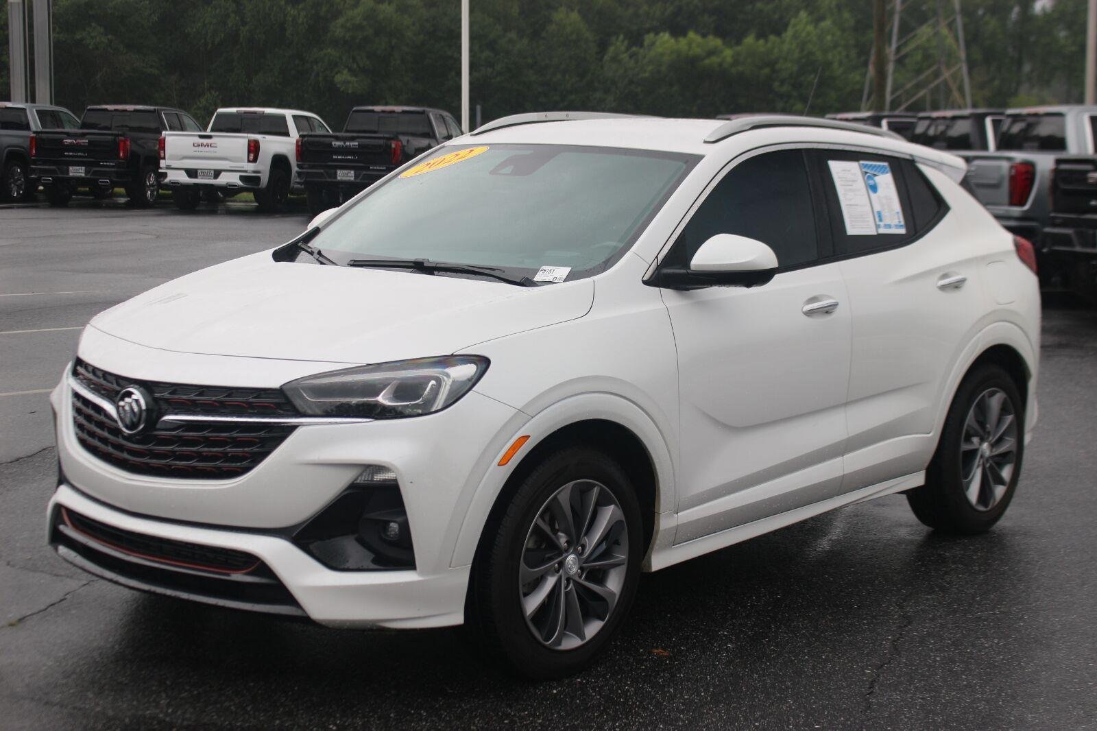 Used 2022 White Frost Tricoat Buick Essence image 3