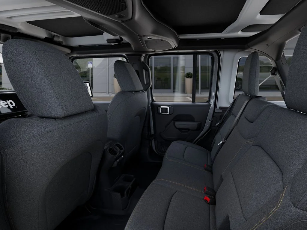 New 2026 Bright White Clear-Coat Exterior Paint Jeep Sport S image 23