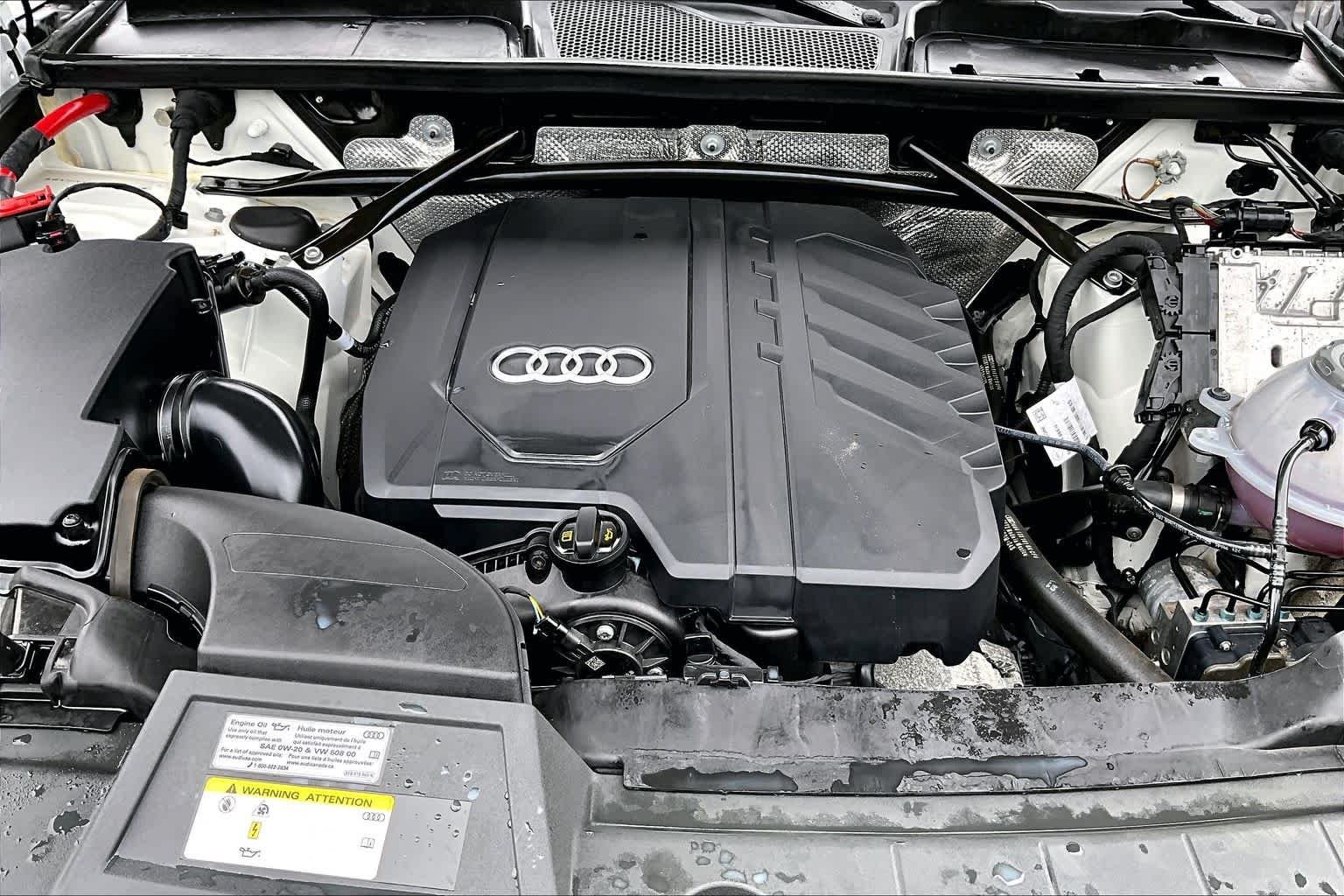 Used 2021 Glacier White Metallic Audi Premium Plus image 31
