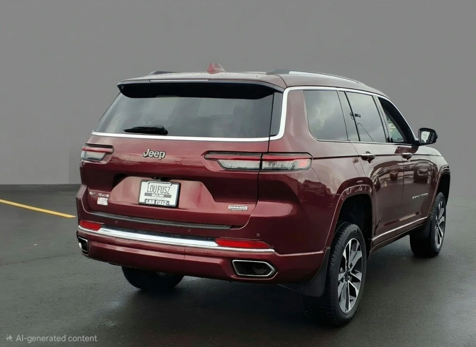 Used 2022 Velvet Red Pearlcoat Jeep Overland image 4