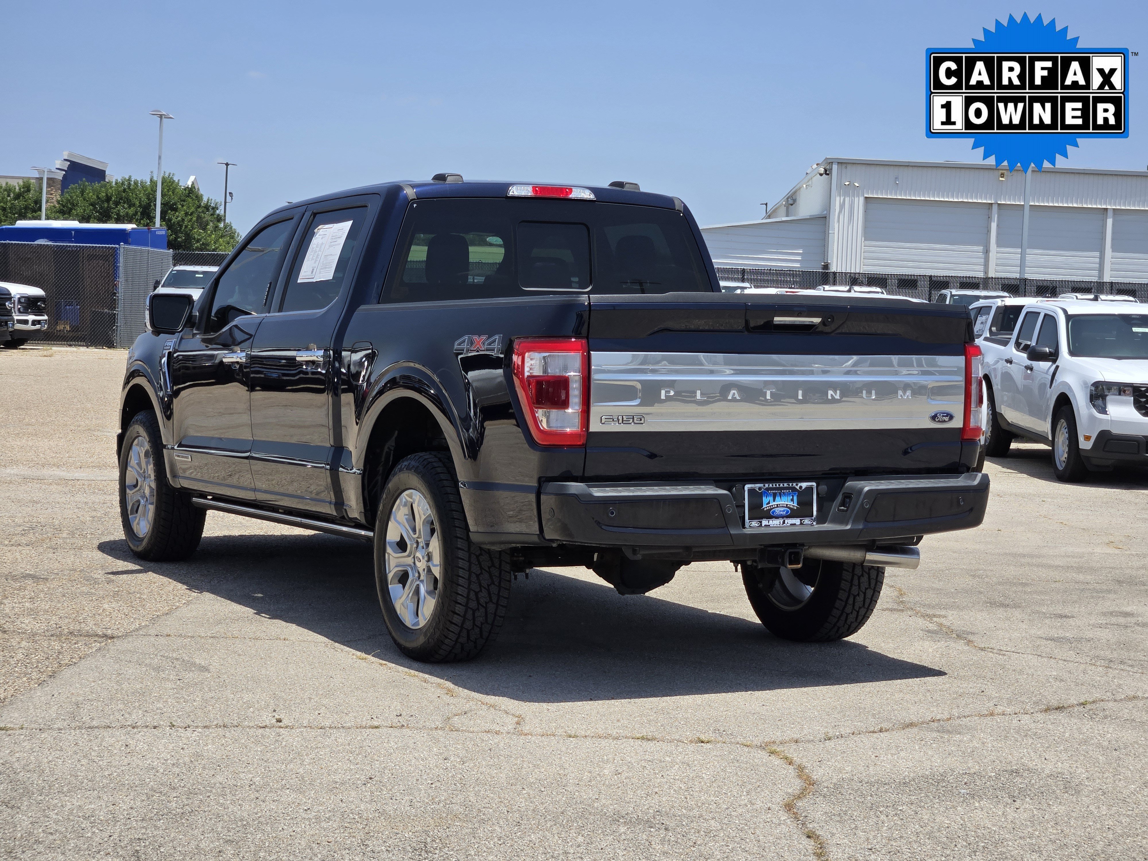 Certified Used 2023 Blue Metallic Ford Platinum image 5