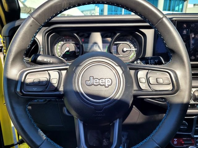 Used 2024 Yellow Jeep Rubicon 4xe image 26