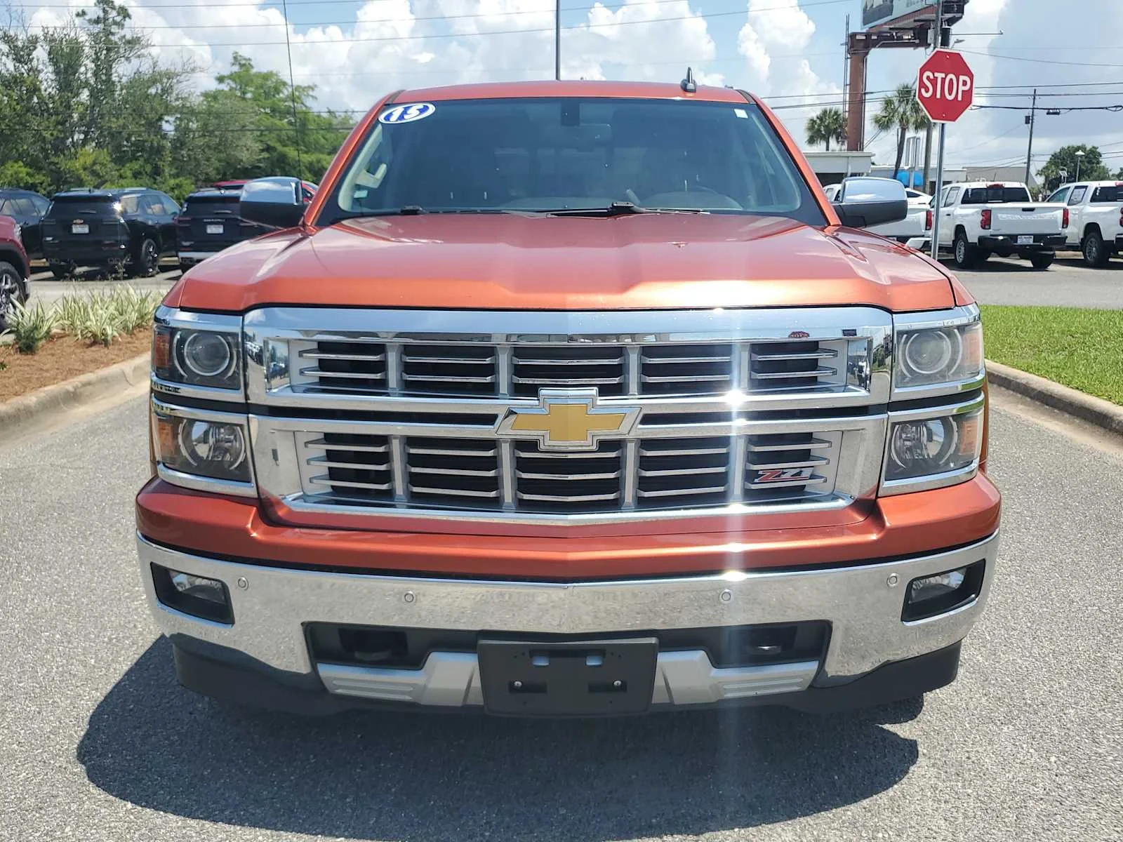 Used 2015 SUNSET ORANGE METALLIC Chevrolet LTZ image 9