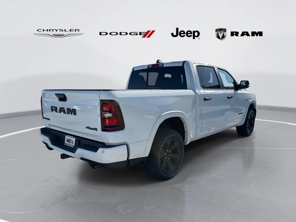 New 2026 Bright White Clear-Coat Exterior Paint RAM Big Horn/Lone Star image 3