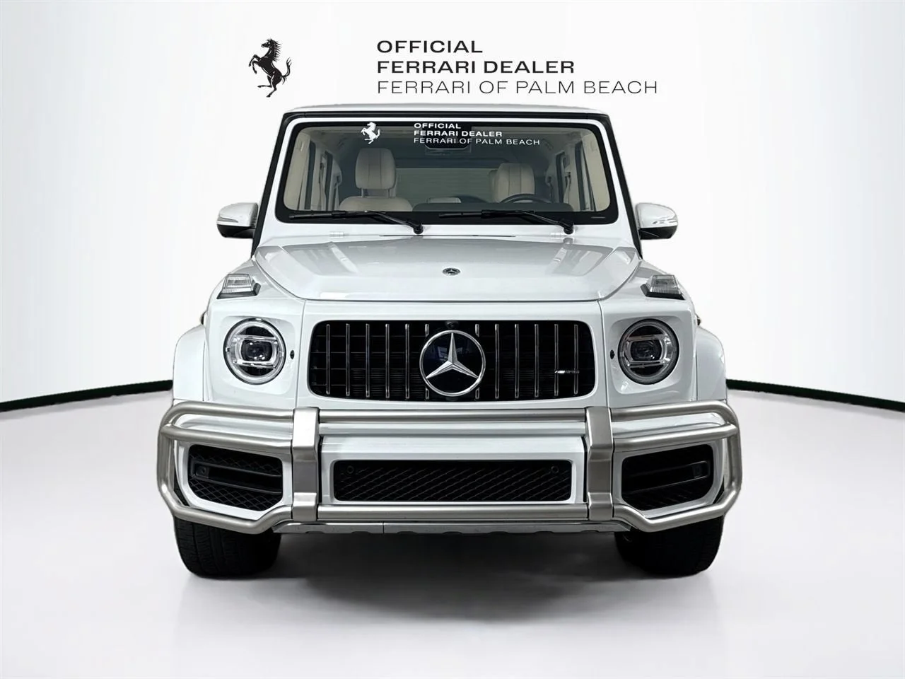 Used 2023 MANUFAKTUR Moonlight White Metallic Mercedes-Benz G 63 AMG® image 2