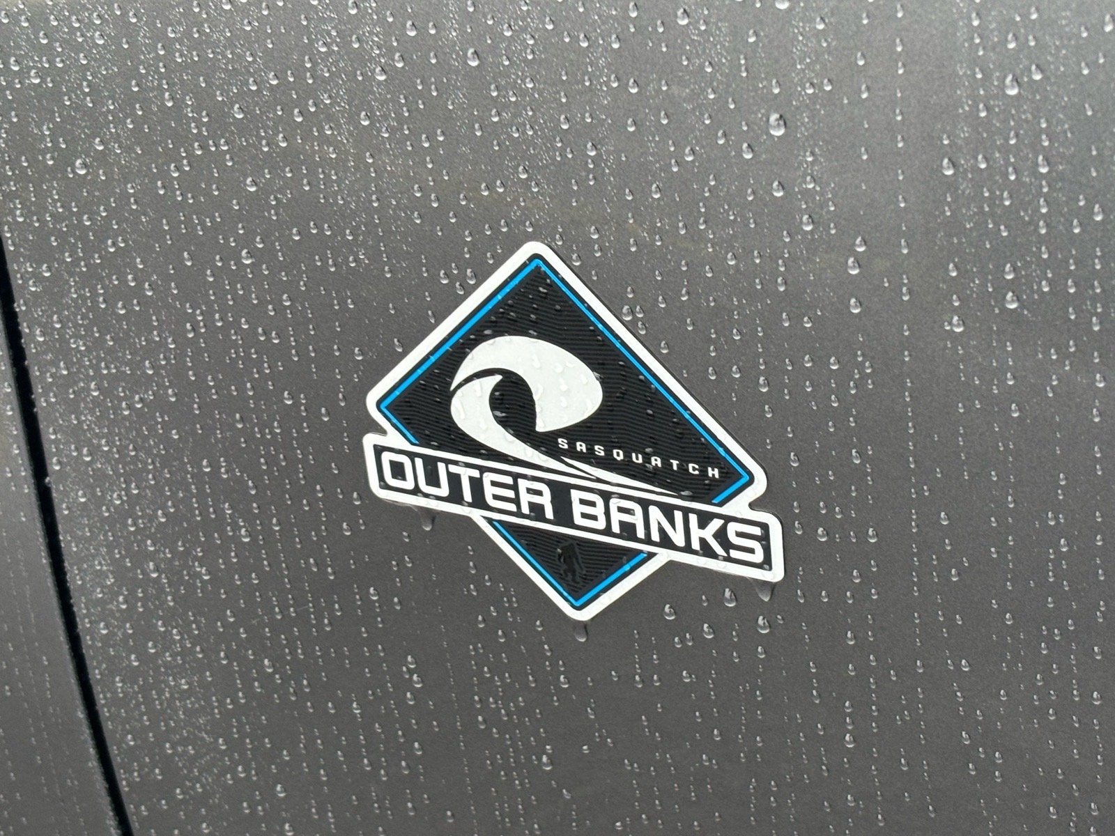 New 2025 Carbonized Gray Metallic Ford Outer Banks® image 5