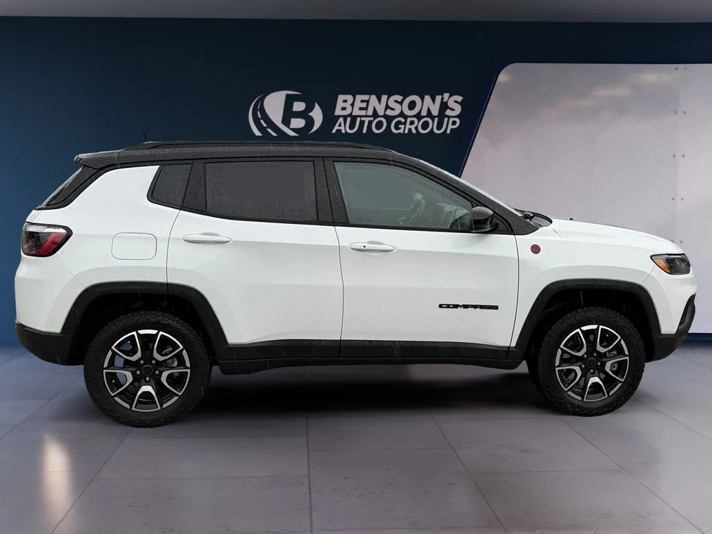Used 2025 White Jeep Trailhawk image 6