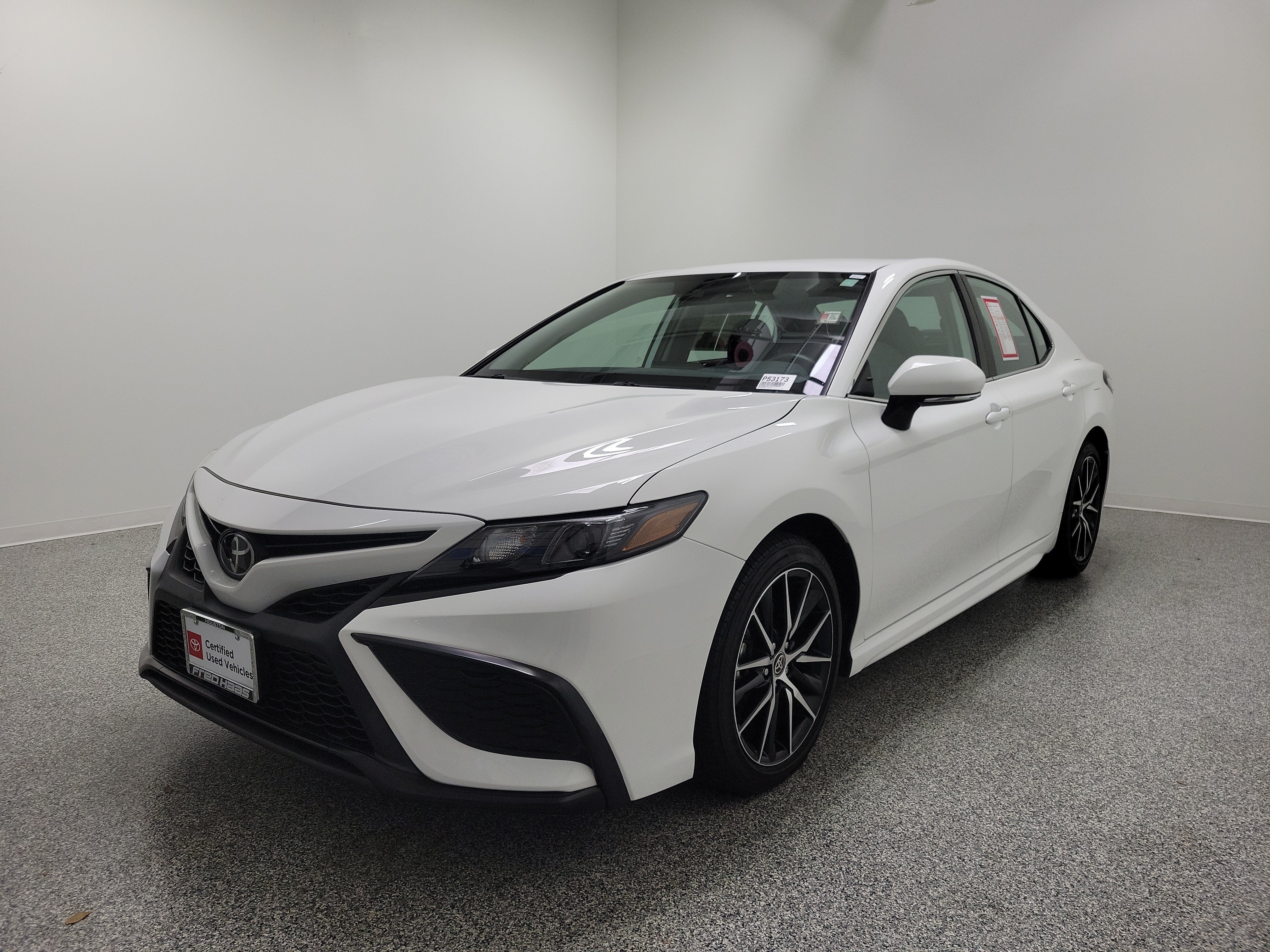 Certified Used 2024 White Toyota SE image 2