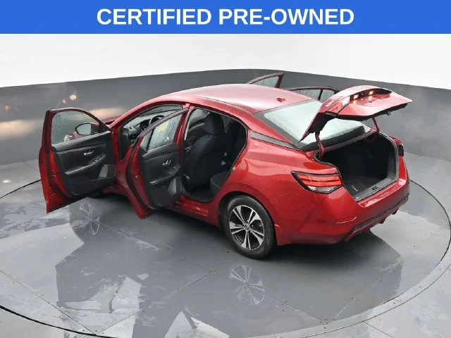 Certified Used 2021 Scarlet Ember Nissan SV image 26