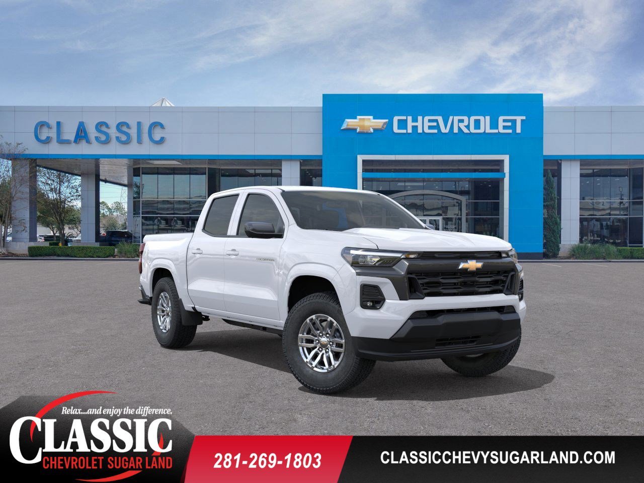 2026 Chevrolet Colorado LT White at Classic Elite Chevrolet Hwy 6