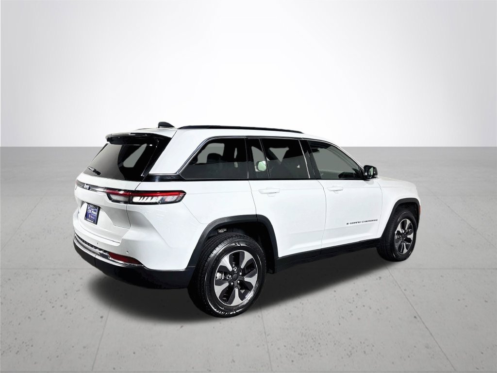 Used 2024 Bright White Clearcoat Jeep 4xe image 6