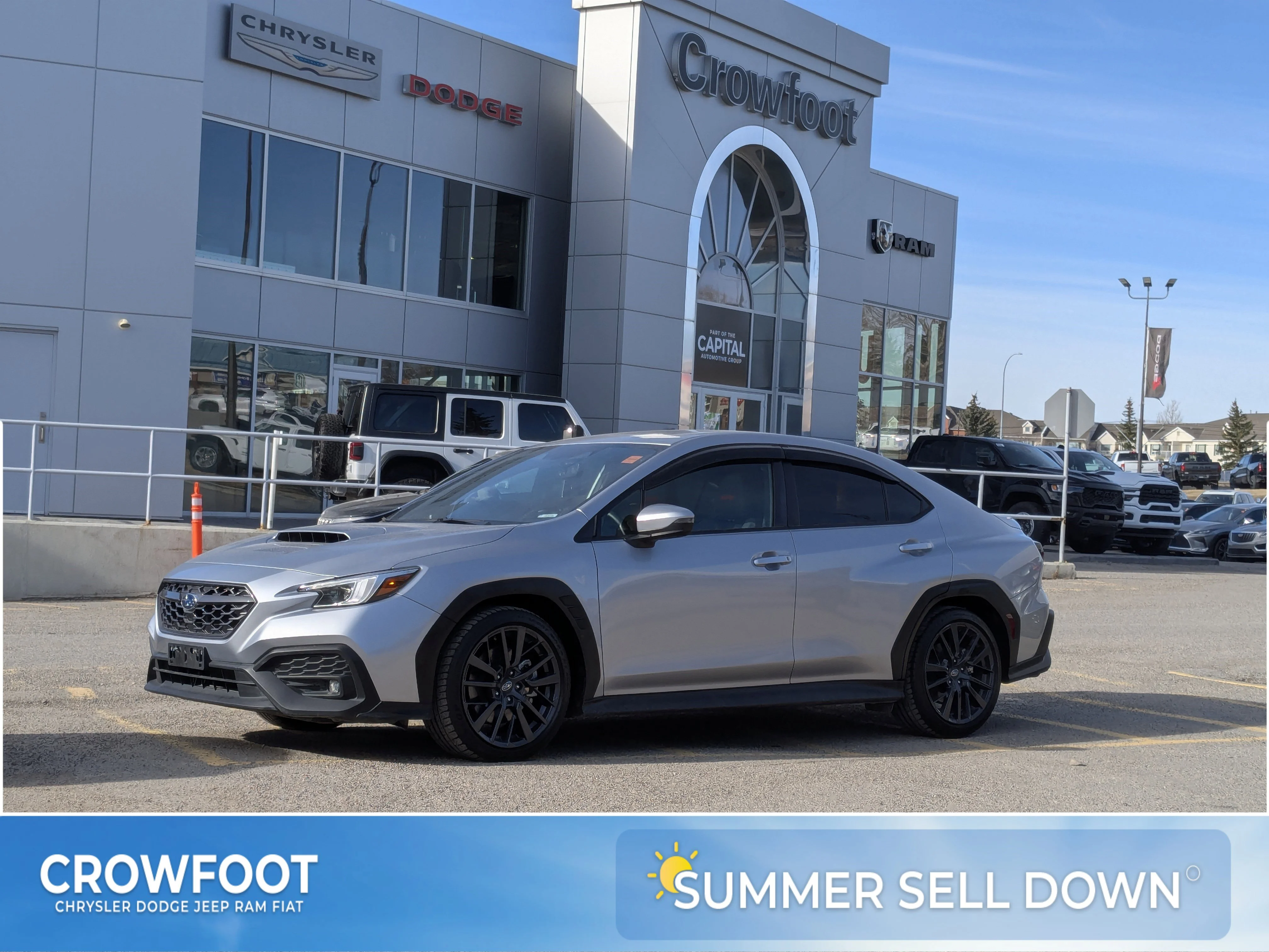 Used 2023 Grey Subaru Sport-tech - Ultrasuede Seating Harman Kardon Audio - 11.6 Touchscreen - Adaptive Cruise image 1