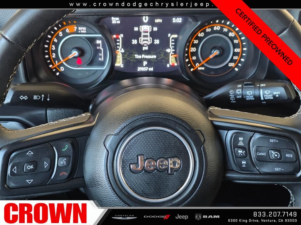 Certified Used 2025 Blue Jeep Rubicon image 30