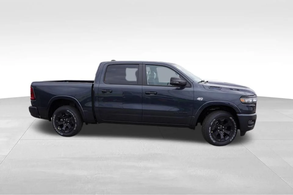 New 2026 Forged Blue Metallic Exterior Paint RAM Big Horn image 2