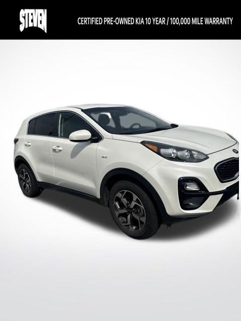 Certified Used 2021 White Kia LX image 6
