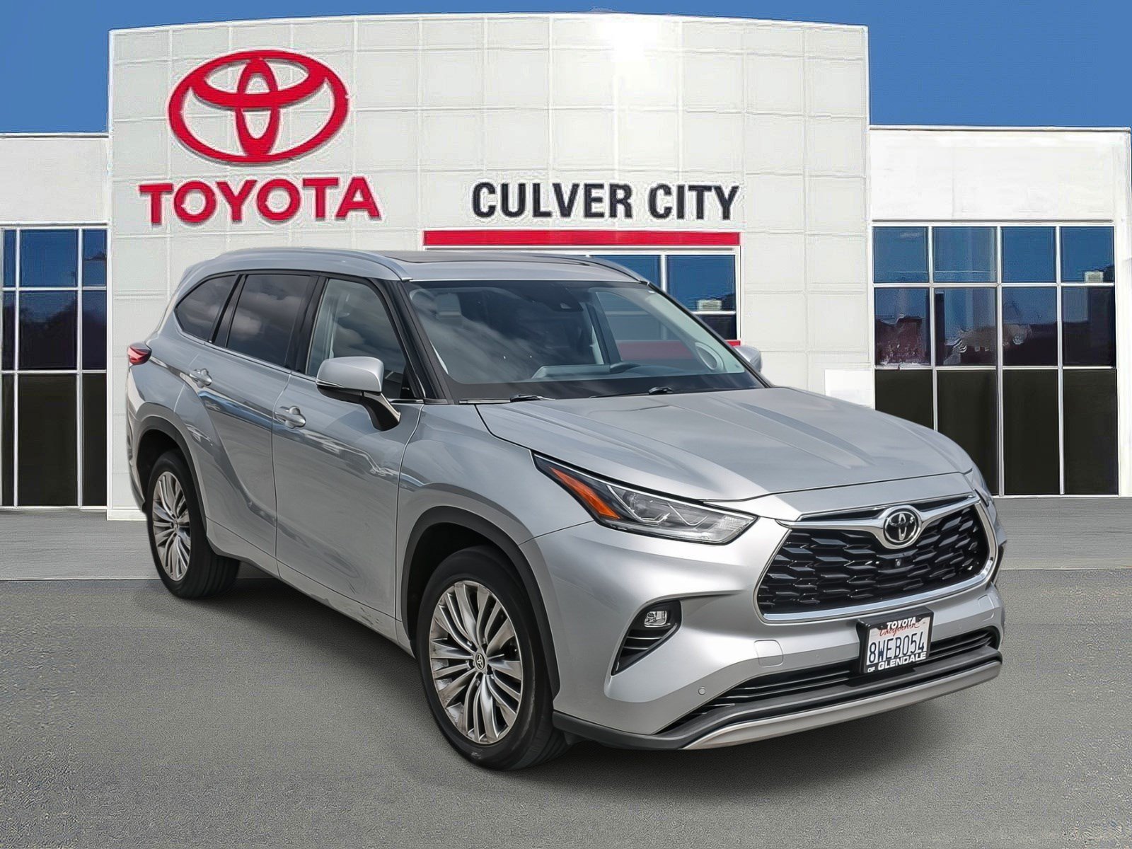 Used 2021 Celestial Silver Metallic Toyota Platinum image 1