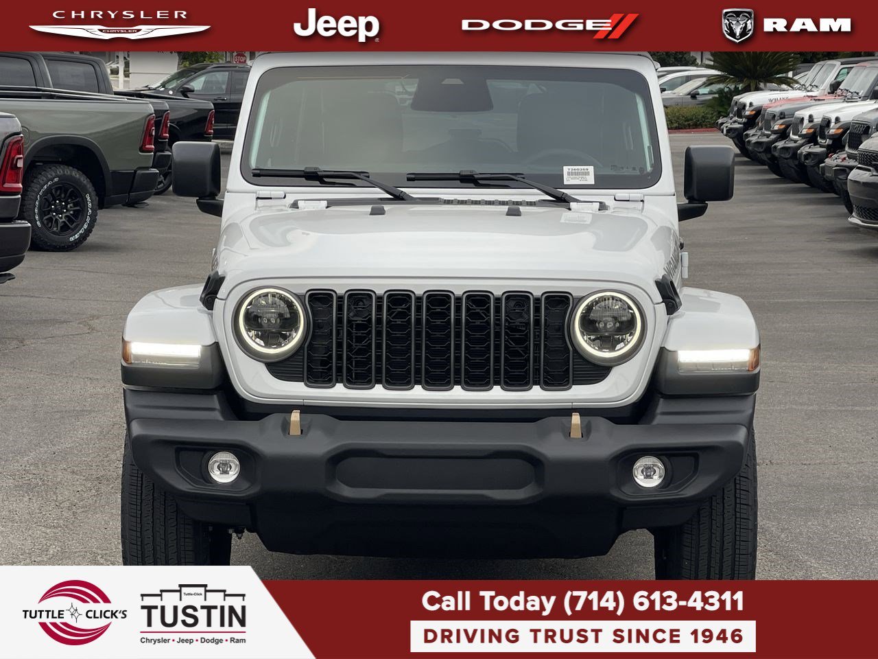 New 2026 Bright White Clearcoat Jeep 85th Anniversary image 2