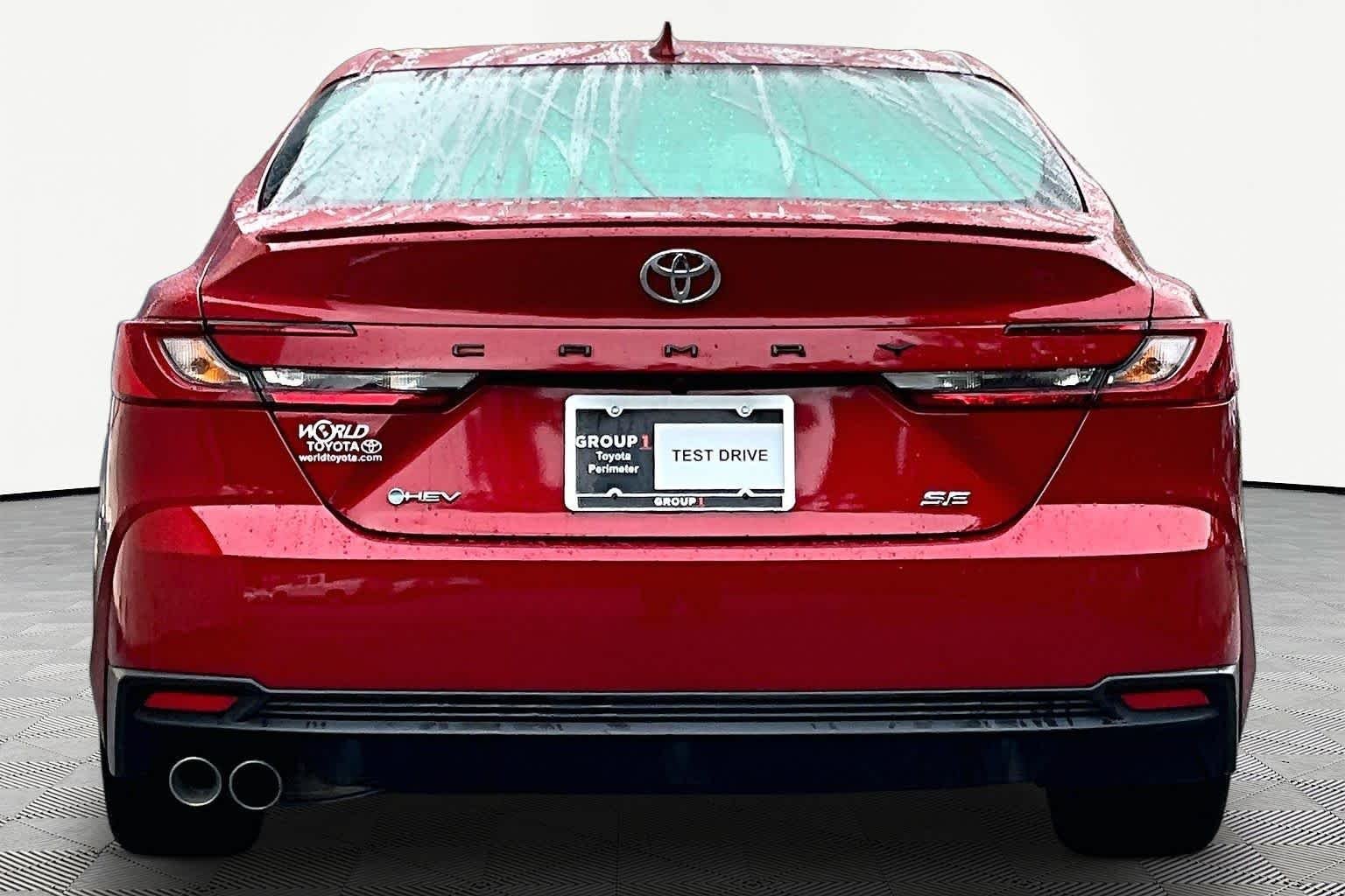 Used 2025 Supersonic Red Toyota SE image 5