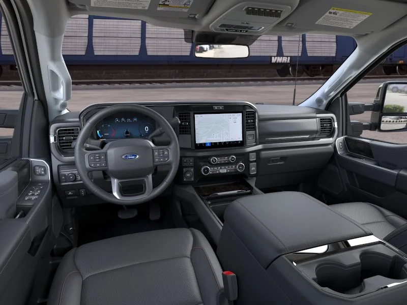 New 2026 Star White Metallic Tri-Coat Ford F-350® Lariat® image 9