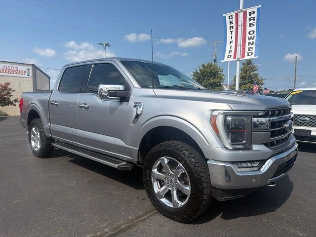 Used 2022 Iconic Silver Metallic Ford Lariat image 1