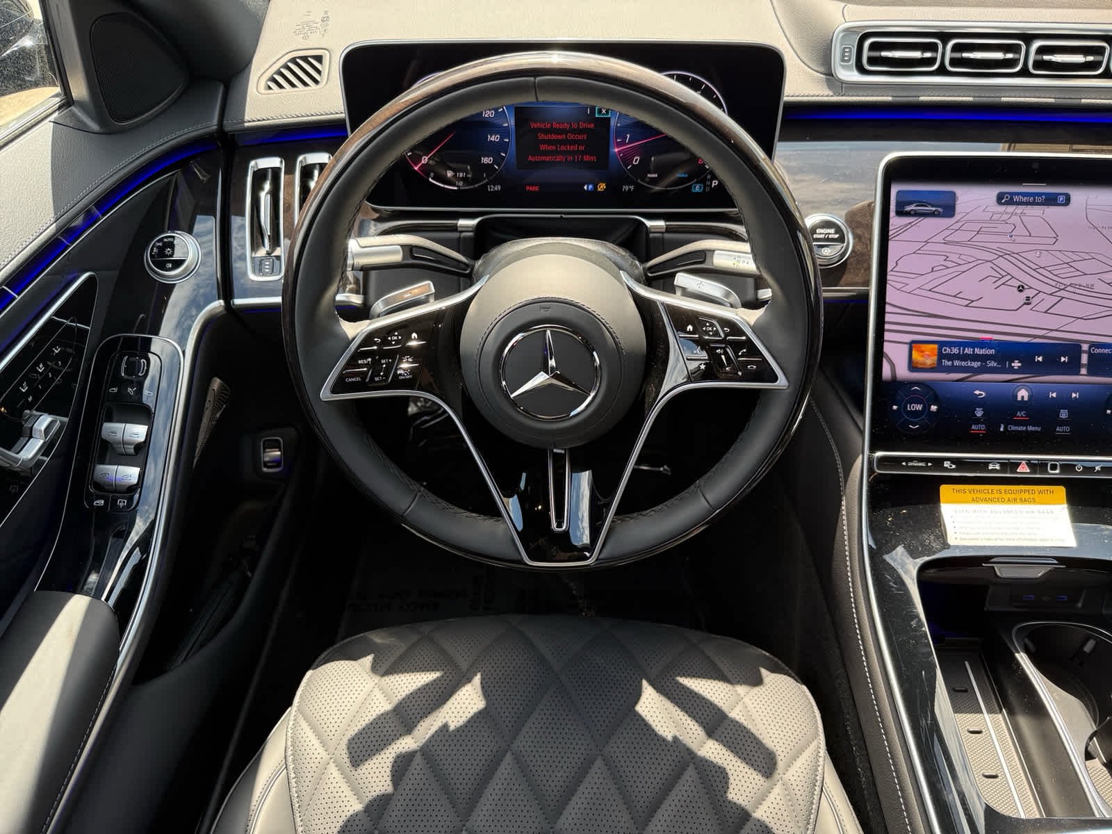 Used 2026 Obsidian Black Metallic Mercedes-Benz S 580 image 13