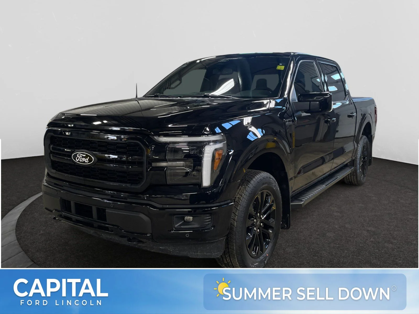 New 2026 Agate Black Metallic Ford Lariat image 1