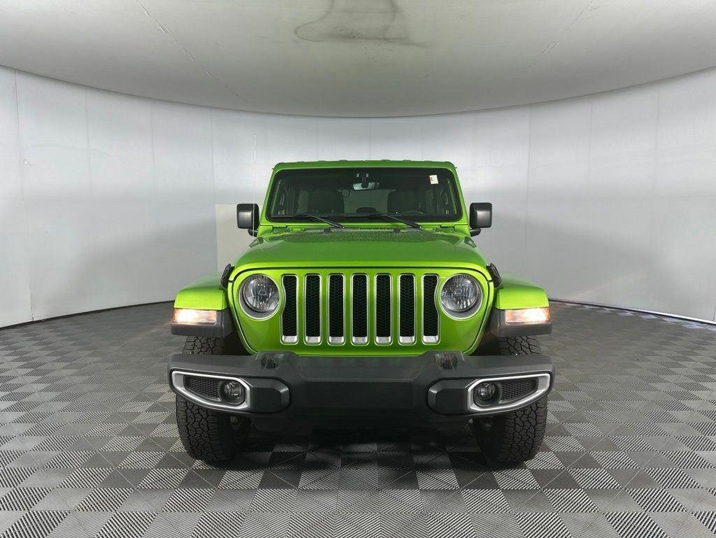 Used 2019 Mojito! Clearcoat Jeep Unlimited Sahara image 3