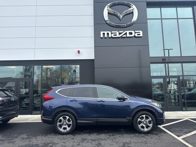 Used 2017 Blue Honda EX image 2