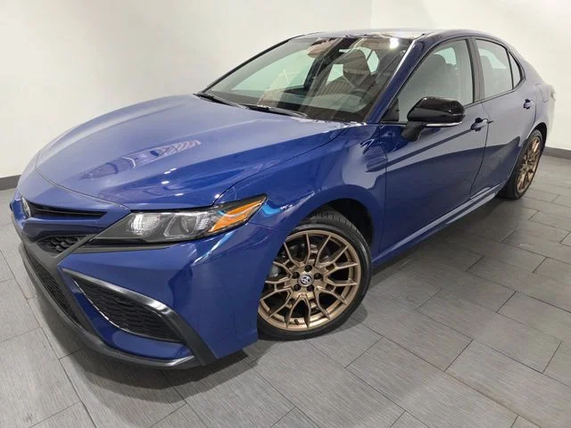 Used 2024 Blue Toyota SE Nightshade image 1