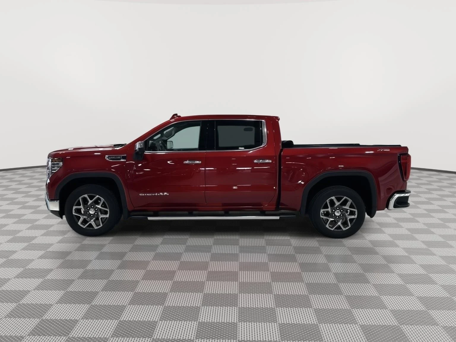 Used 2024 Volcanic Red Tintcoat GMC SLT image 2