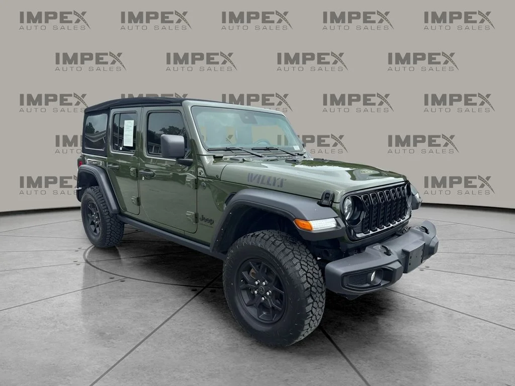 Used 2024 Green Jeep Willys image 4