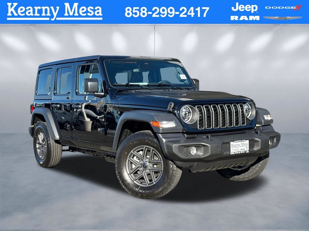 New 2026 Black Clear-Coat Exterior Paint Jeep Sport S image 1