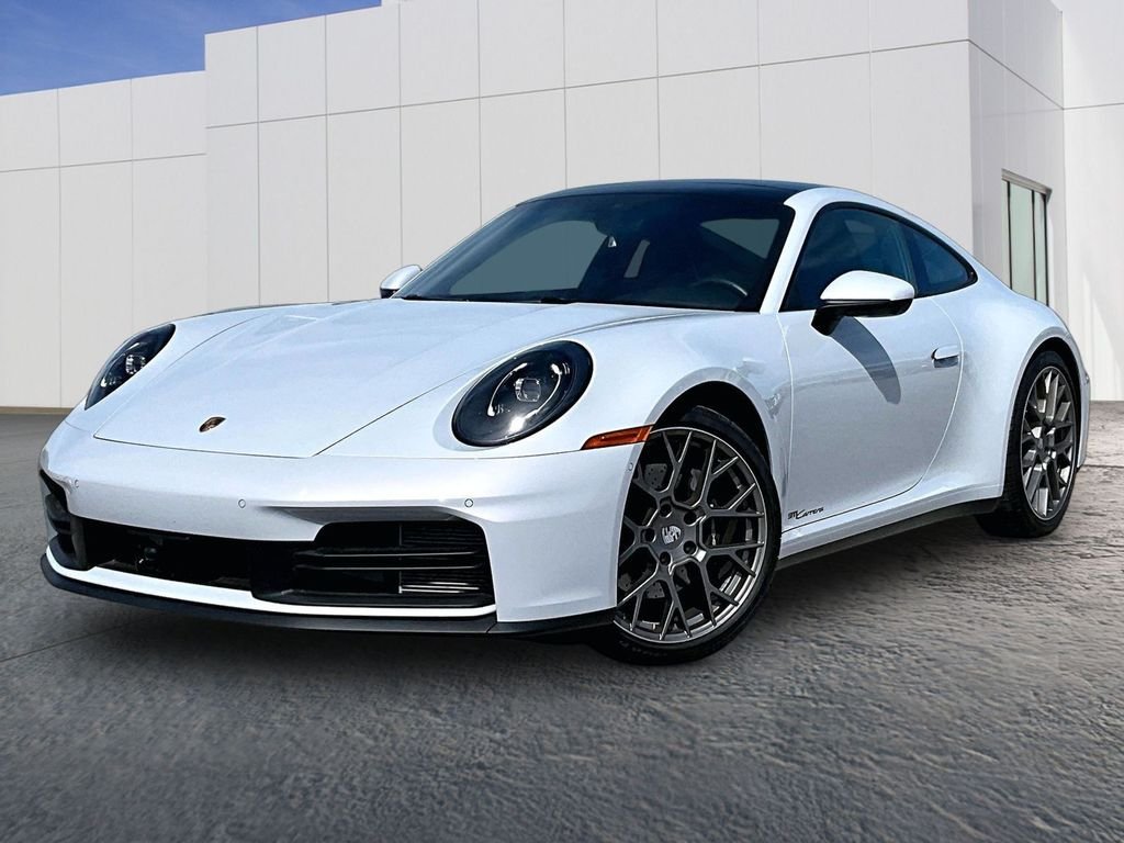 Used 2025 White Porsche Carrera image 1