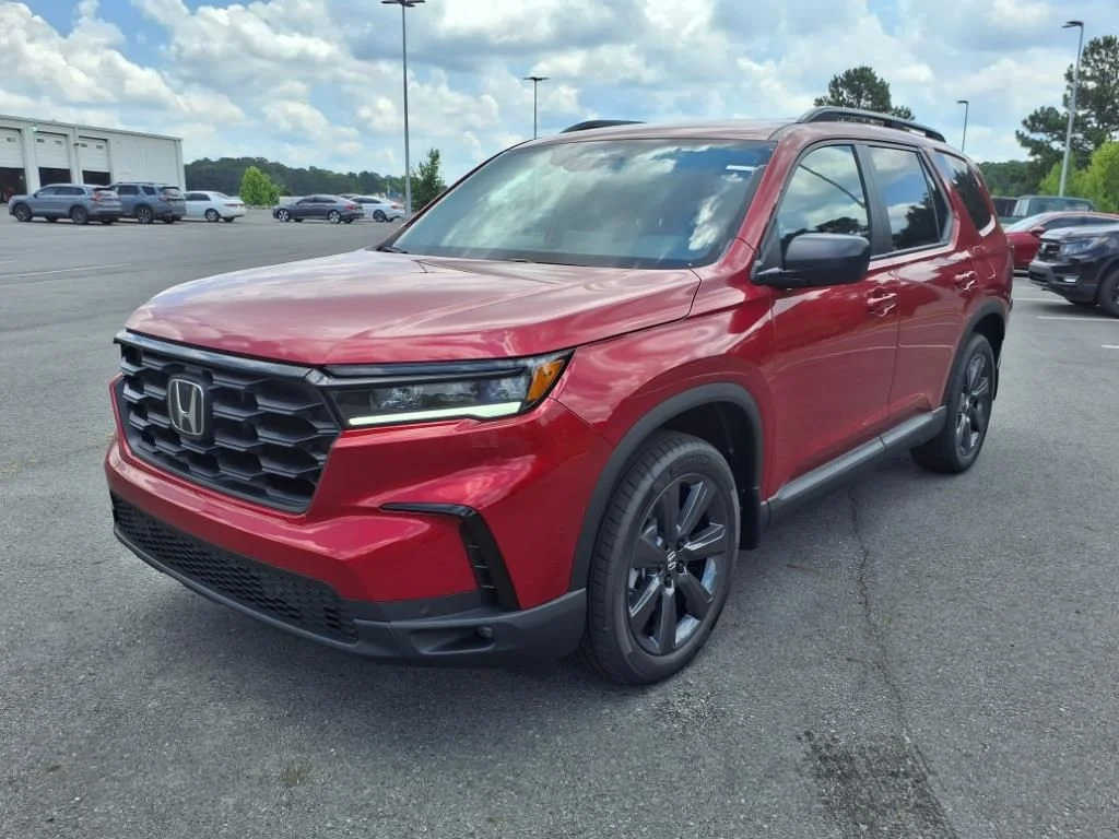 Used 2025 Radiant Red Honda Sport image 7