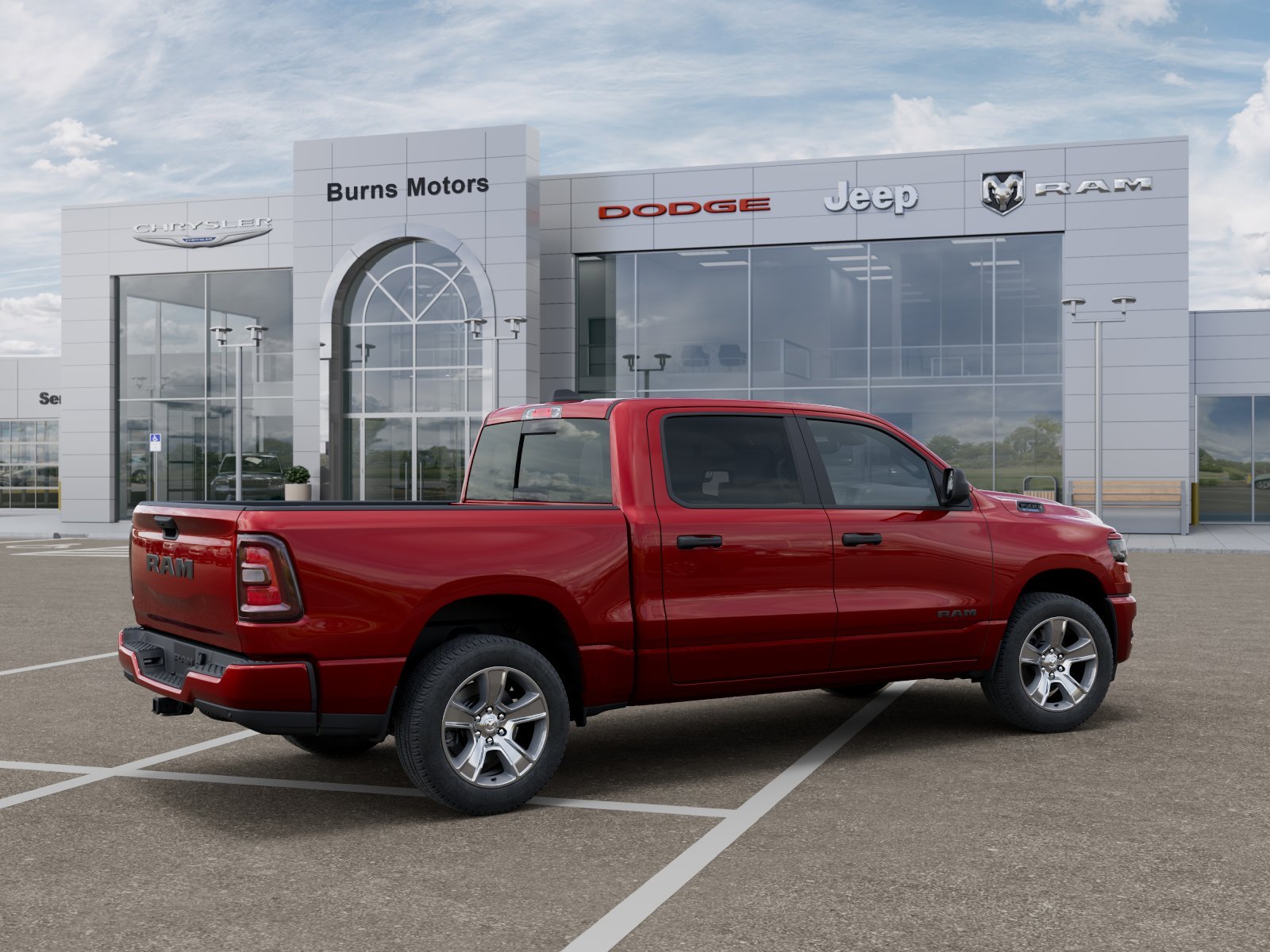 New 2026 Molten Red Pearl-Coat Exterior Paint RAM Express image 30
