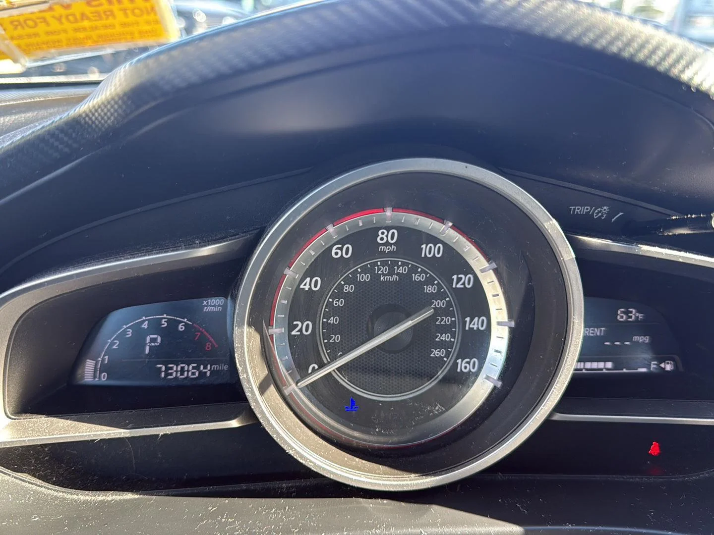 Used 2015 Liquid Silver Metallic Mazda i Sport image 9