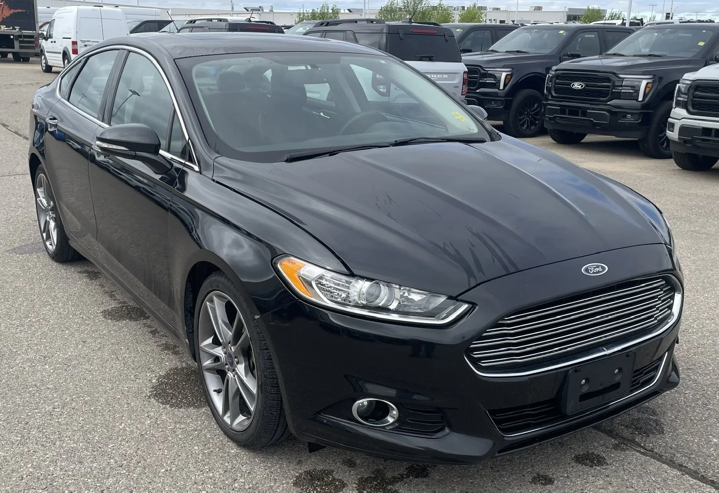 Used 2015 BLACK Ford TITANIUM AWD **New Arrival** image 7