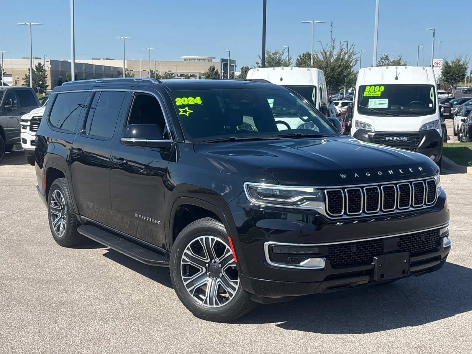 Used 2024 Jeep Wagoneer L Series I with VIN 1C4SJRAP9RS104834 for sale in Kansas City