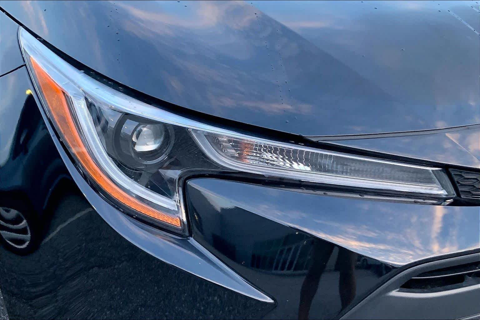 Used 2024 Midnight Black Metallic Toyota LE image 24