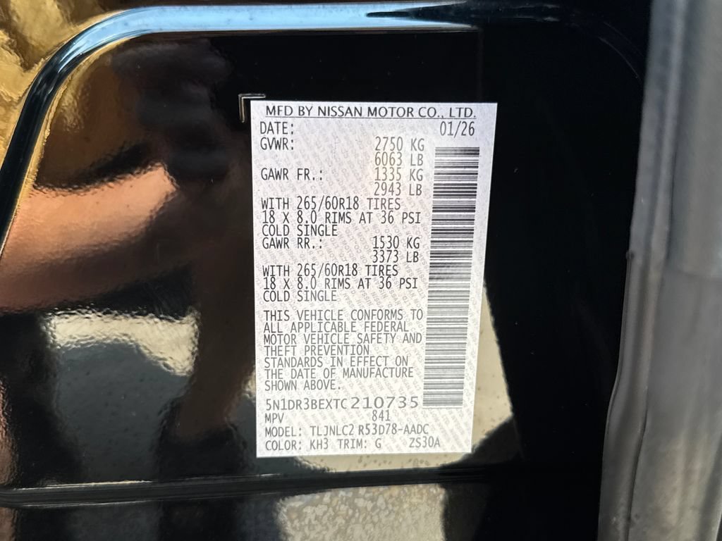 Used 2026 Super Black Nissan Rock Creek image 25