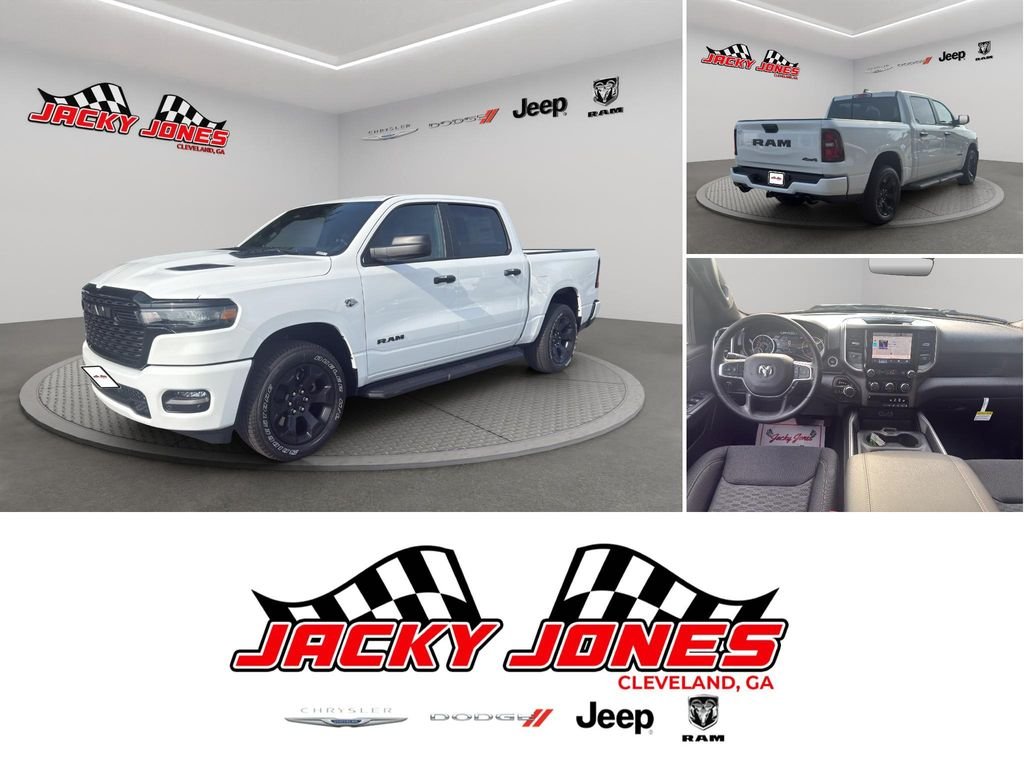 New 2026 Bright White Clear-Coat Exterior Paint RAM Tradesman image 1