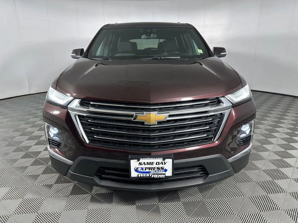 Used 2023 Black Cherry Metallic Chevrolet LT image 4