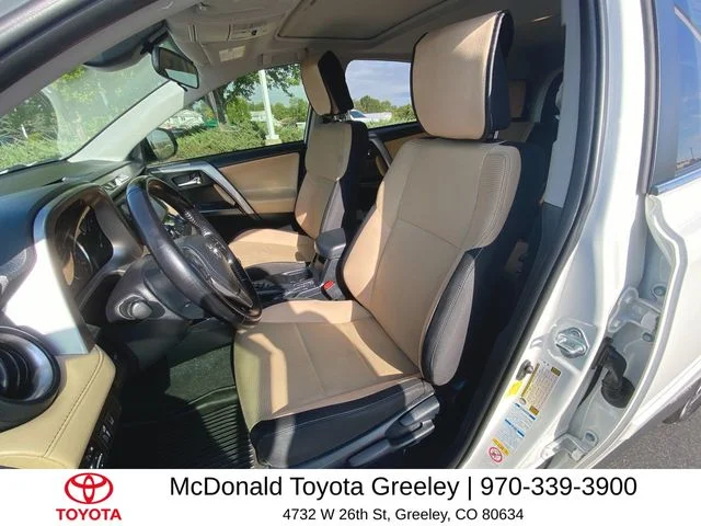 Used 2017 White Toyota XLE image 11