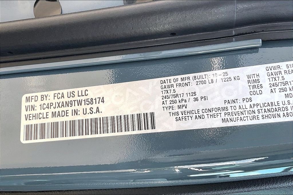 New 2026 Jeep Wrangler Sport 2D Sport Utility