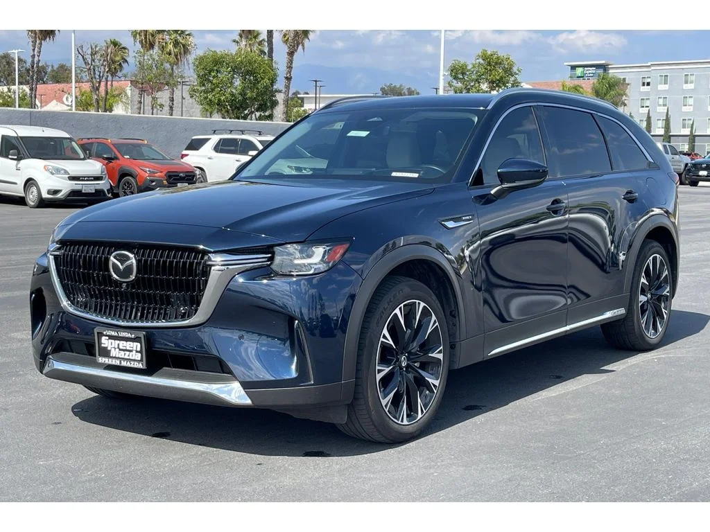 Used 2024 Deep Crystal Blue Mica Mazda Premium Plus image 2