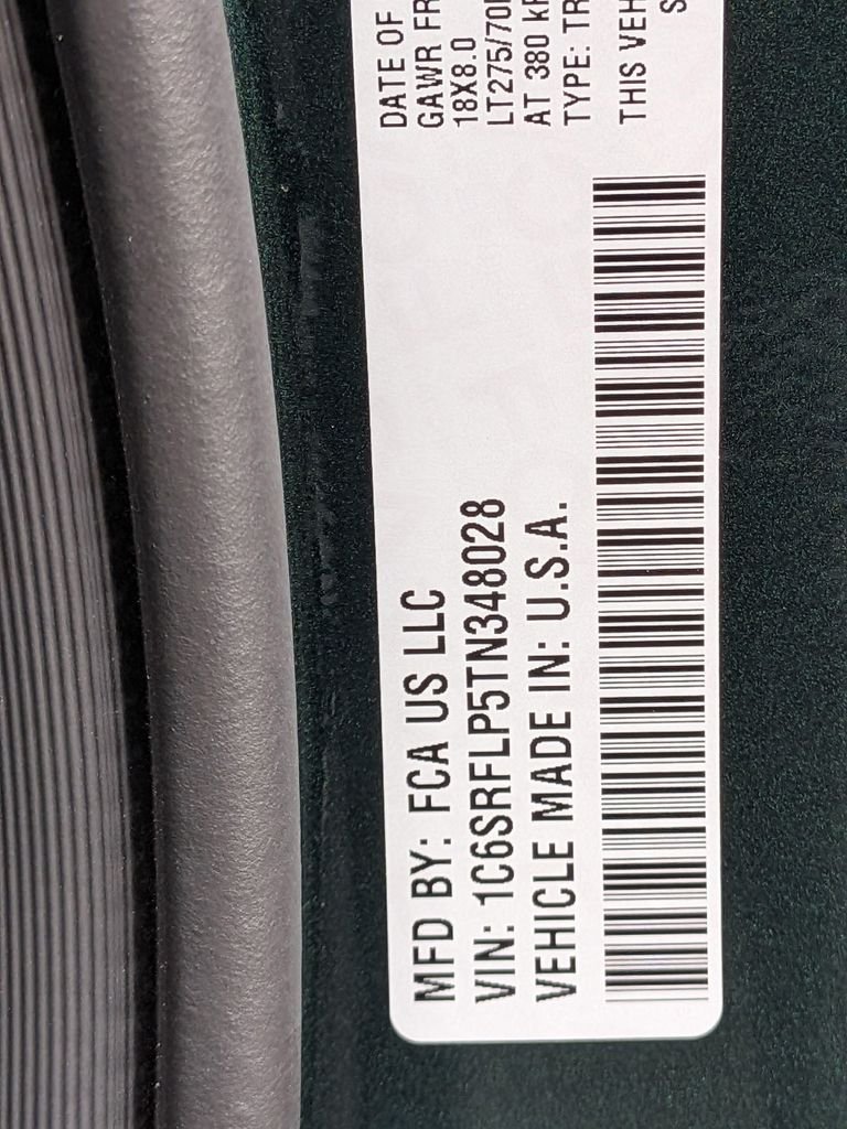 New 2026 Serrano-Green Metallic Exterior Paint RAM Rebel image 25