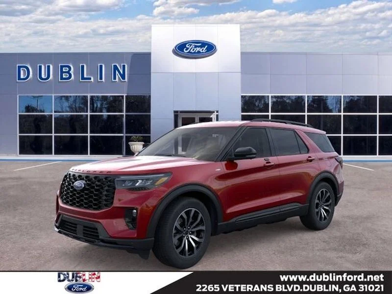 New 2026 Rapid Red Metallic Tinted Clearcoat Ford ST-Line image 1