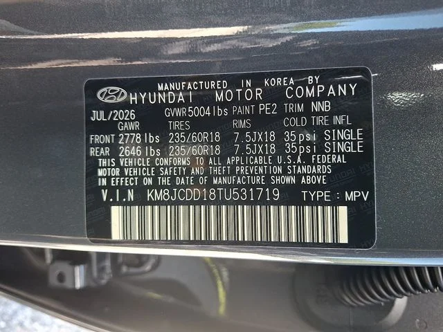 New 2026 Gray Hyundai SEL Convenience image 15